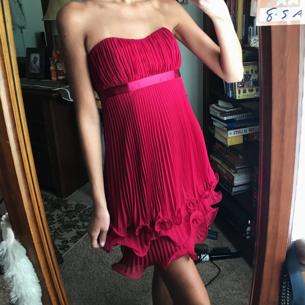 Laundry Ruby Lipstick Cocktail Dress